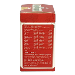 An Đường Huyết TM Trang Minh – Hỗ trợ hạ đường huyết, giảm mỡ máu 60 viên