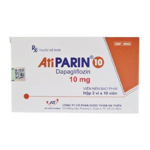 Atiparin 10 An Thiên điều trị đái tháo đường tuýp 2 (30 viên)