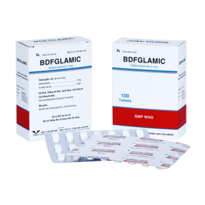 BDFGlamic Bidiphar điều trị đái tháo đường tuýp 2 (100 viên)