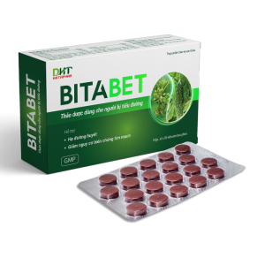 Bitabet Hataphar hỗ trợ hạ đường huyết 40 viên