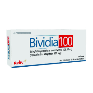 Bividia 100mg ReliV kiểm soát đường huyết 30 viên