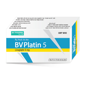 BV Platin 5 BV Pharma điều trị đái tháo đường typ 2 (100 viên)