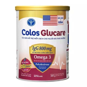 Colos Glucare 400g – Sữa non dành cho người tiểu đường Nutricare