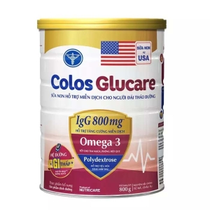 Sữa non Colos Glucare 800g Nutricare – Dành cho người tiểu đường