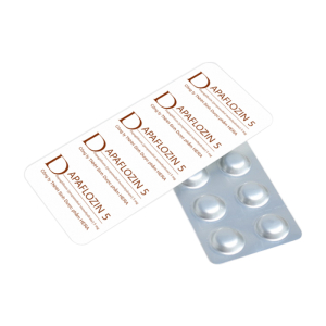Dapaflozin 5mg Herabiopharm điều trị bệnh đái tháo đường týp 2 (30 viên)