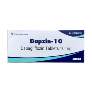 Dapzin-10 Micro điều trị đái tháo đường típ 2 (30 viên)