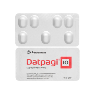 Datpagi 10mg Agimexpharm điều trị đái tháo đường type 2 (28 viên)
