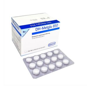 DH-Metglu 850 Hasan điều trị bệnh đái tháo đường 150 viên
