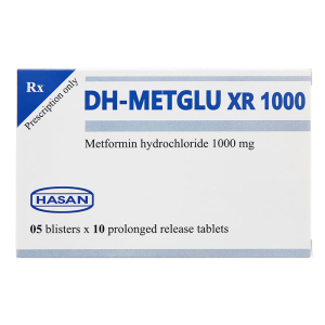 DH-Metglu XR 1000 Hasan điều trị tiểu đường 50 viên
