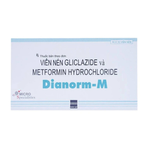 Dianorm-M Micro điều trị đái tháo đường 100 viên