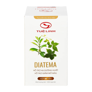Diatema Tuệ Linh hỗ trợ hạ đường huyết 60 viên