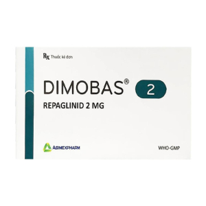 Dimobas 2 Agimexpharm điều trị đái tháo đường type 2 (90 viên)