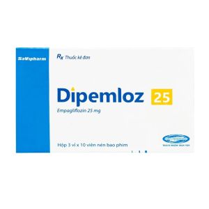 Dipemloz 25mg Savipharm điều trị đái tháo đường típ 2 (30 viên)