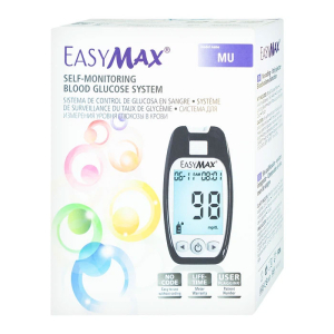 Easy Max MU – Máy kiểm tra đường huyết mao mạch