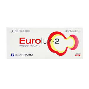 Eurolux 2 Davipharm điều trị bệnh đái tháo đường type 2 (60 viên)