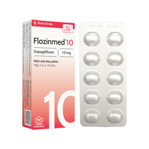 Flozinmed 10 Fremed điều trị đái tháo đường tuýp 2 (30 viên)