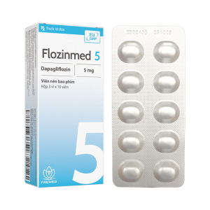 Flozinmed 5 Fremed điều trị đái tháo đường tuýp 2 (30 viên)