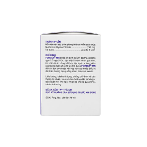 Fordia MR 750mg United điều trị tiểu đường 60 viên