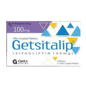 Getsitalip 100mg Getzpharma điều trị đái tháo đường tuýp 2 (14 viên)