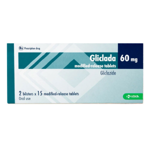 Gliclada 60mg KRKA điều trị bệnh tiểu đường 30 viên