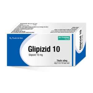 Glipizid 10 BV Pharma điều trị đái tháo đường typ 2 (30 viên)
