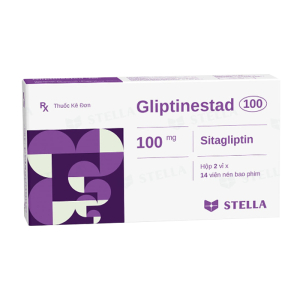 Gliptinestad 100 Stella cải thiện kiểm soát đường huyết 28 viên