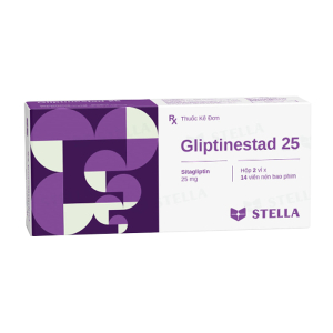 Gliptinestad 25 Stella cải thiện kiểm soát đường huyết 28 viên