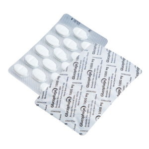 Glucophage 1000mg Merck điều trị đái tháo đường 30 viên