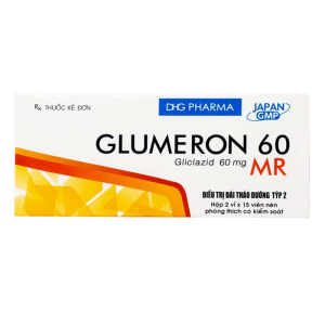 Glumeron 60 MR DHG điều trị đái tháo đường 30 viên