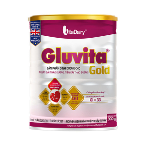 Gluvita Gold Vitadairy 900g – Sữa tiểu đường
