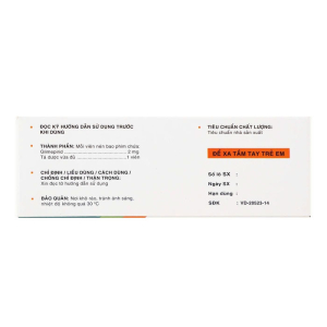 Gregory-2 Davipharm hỗ trợ cho chế độ ăn kiêng ở bệnh tiểu đường 60 viên