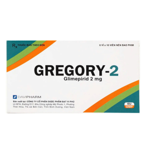 Gregory-2 Davipharm hỗ trợ cho chế độ ăn kiêng ở bệnh tiểu đường 60 viên