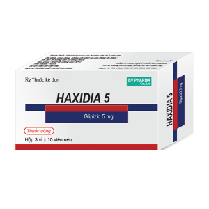 Haxidia 5 BV Pharma điều trị đái tháo đường typ 2 (30 viên)