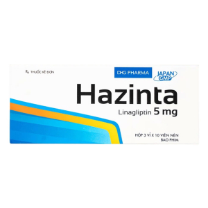 Hazinta 5mg DHG điều trị đái tháo đường 30 viên