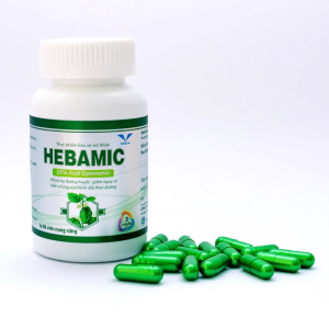 Hebamic Bidiphar hỗ trợ hạ đường huyết 60 viên