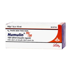 Humulin 70/30 Eli Lilly điều trị bệnh đái tháo đường 10ml