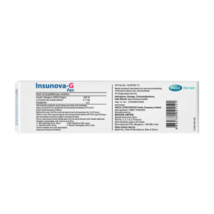  Insunova-G Pen giúp kiểm soát đường huyết (hộp 1 bút 3ml)