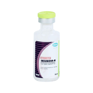 Insunova-N 100IU/1ml 10ml điều trị đái tháo đường typ I và typ II