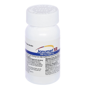 Janumet XR 100mg/1000mg MSD điều trị đái tháo đường 28 viên