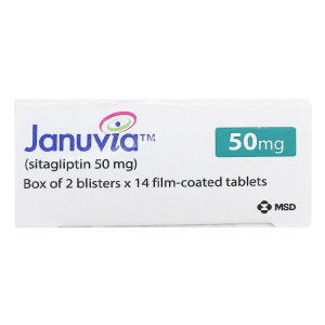 Januvia 50mg MSD cải thiện kiểm soát đường huyết 28 viên