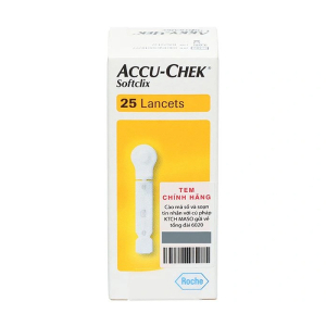 Kim lấy máu Accu-Chek Softclix 25 que