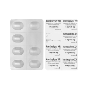 Komboglyze XR 5mg/500mg AstraZeneca hỗ trợ kiểm soát đường huyết 28 viên
