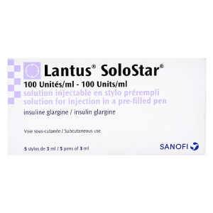 Lantus SoloStar 100IU/ml Sanofi 5 bút x 3ml