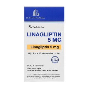 Linagliptin 5mg Boston điều trị đái tháo đường tuýp 2 (30 viên)