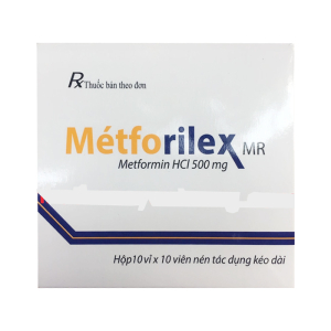 Metforilex MR Armephaco điều trị đái tháo đường typ 2 (100 viên)