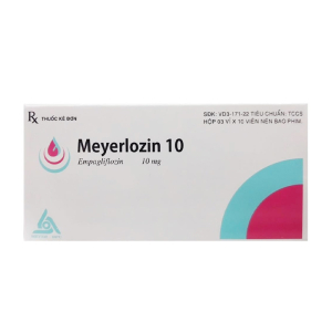 Meyerlozin 10 Meyer-BPC điều trị đái tháo đường tuyp II 30 viên