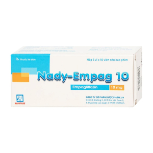 Nady-Empag 10 Nadyphar điều trị đái tháo đường típ 2 (30 viên)