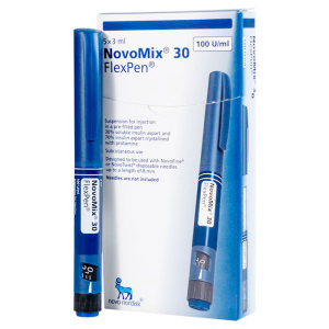 NovoMix 30 FlexPen 100IU/ml 5 cây x 3ml