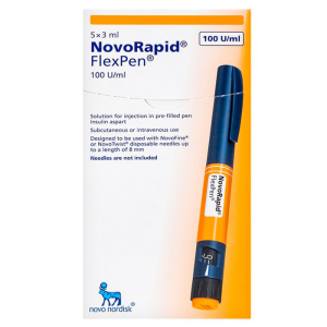 Novorapid FlexPen 100UI/ml Novo Nordisk 5 cây
