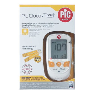 Pic Gluco Test Kit Pic Solution – Máy đo đường huyết